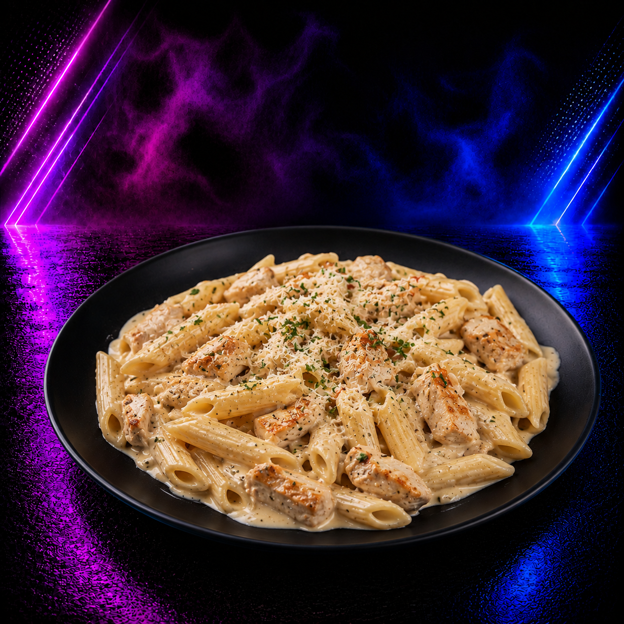 Pâtes Poulet Crème