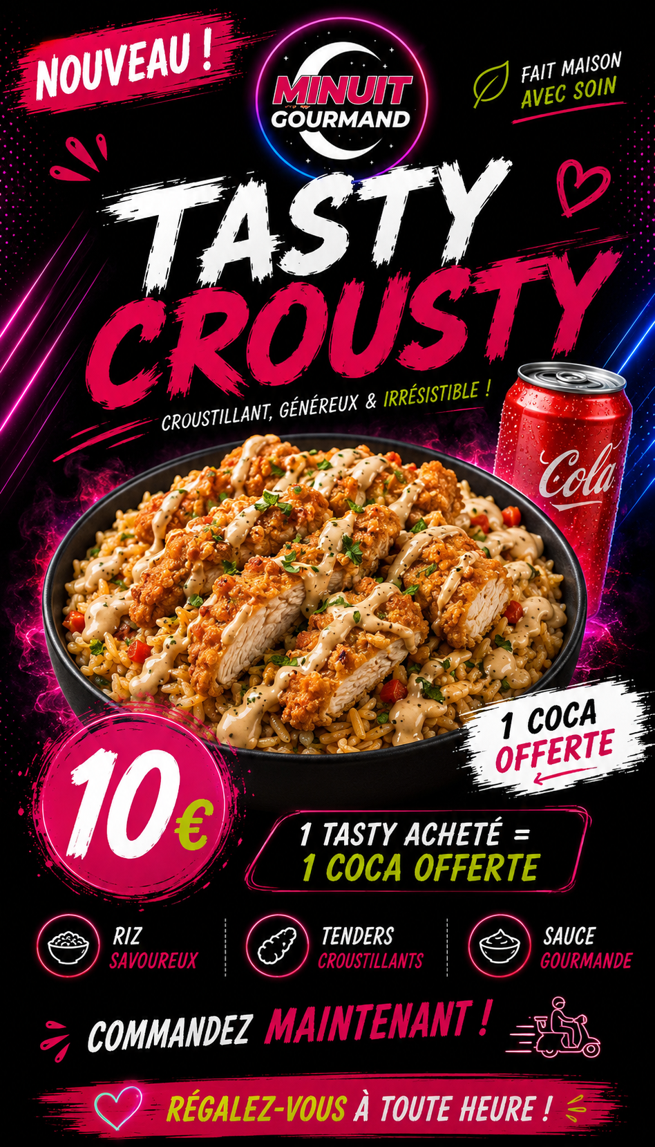 Combo Tasty Crousty