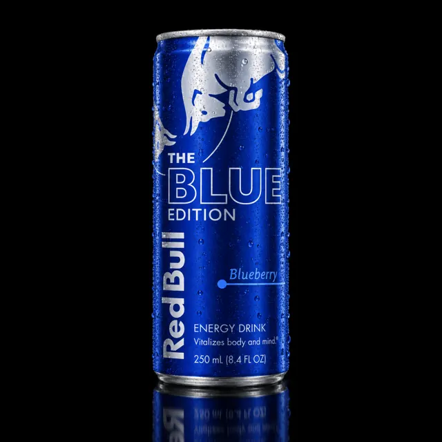 Red Bull myrtilles