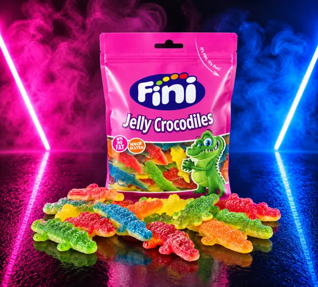 Jelly crocodiles